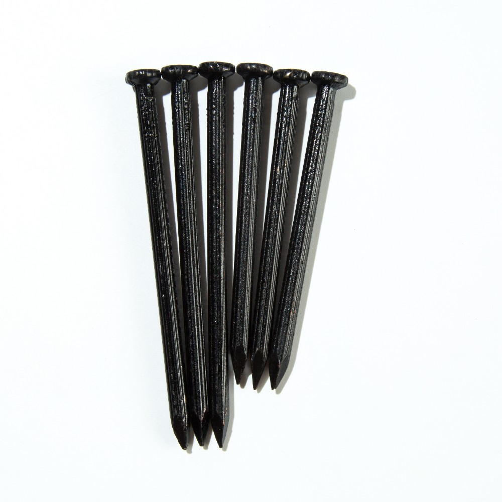 Black concrete nail