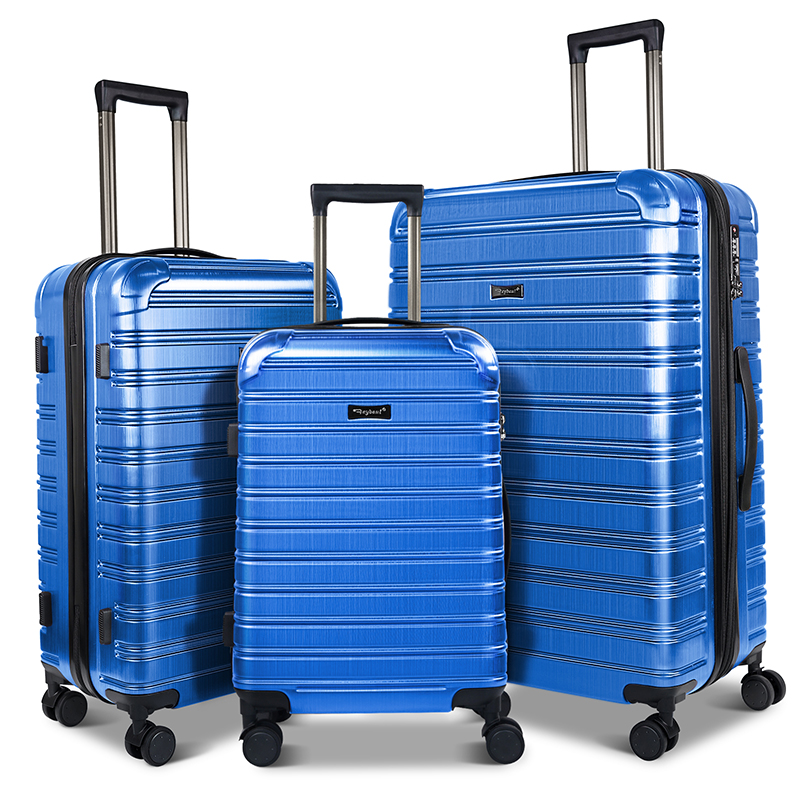 2022 New design ABS+PC trolley luggage set travel bag suitcase luggage