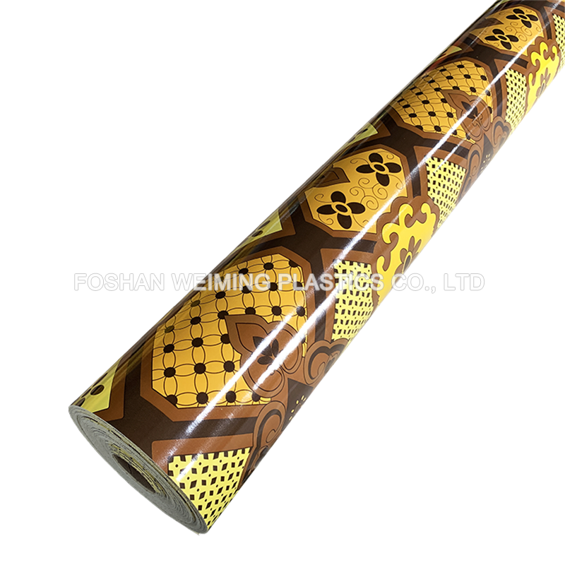 Customized Waterproof Sponge Foam PVC Flooring With Printed Design