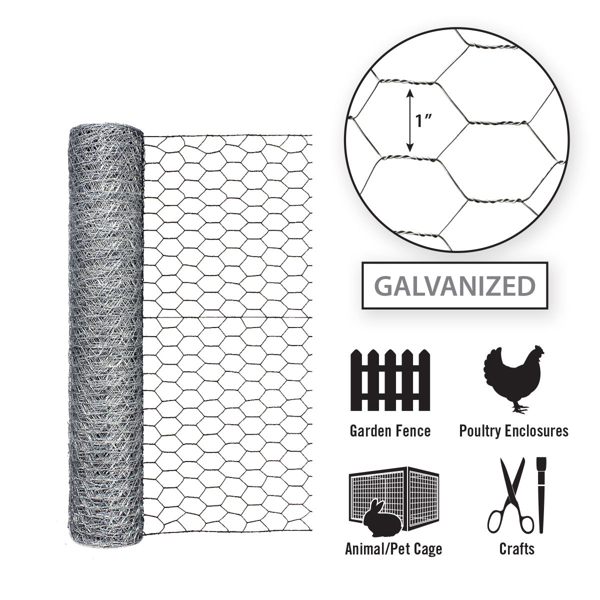Hexagonal wire