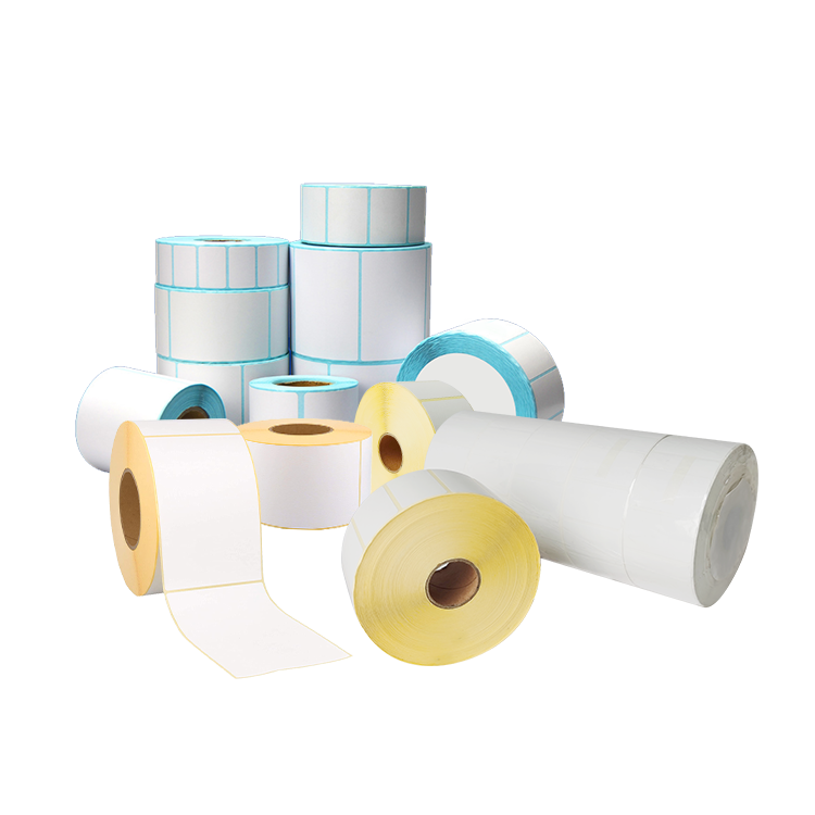 Blank customed 50x25mm barcode labels