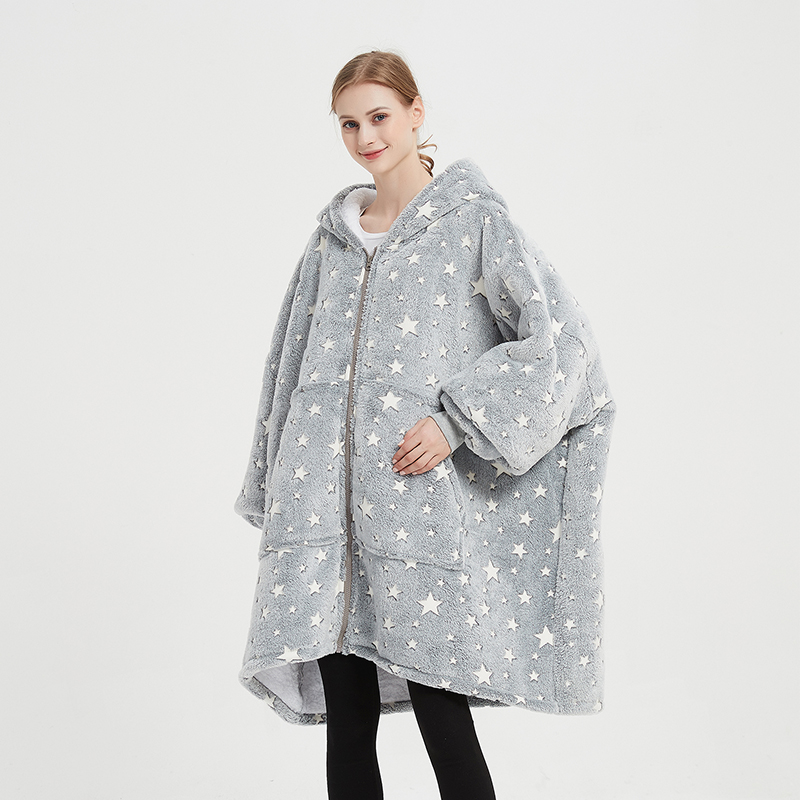 Hoodie blanket