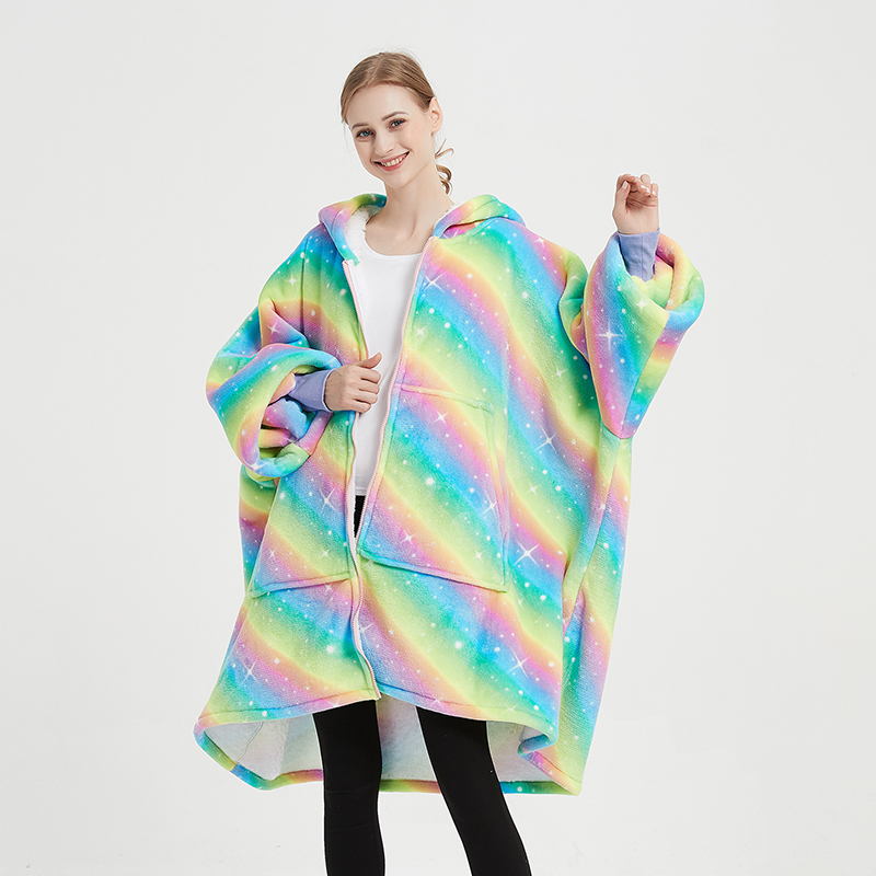 Hoodie blanket
