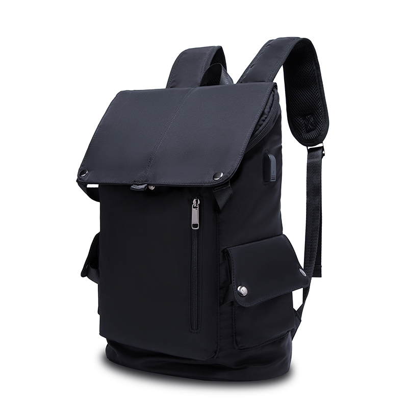 Expandable Laptop Backpack with USB Charging Port, Large Anti Theft Business Computer Bag