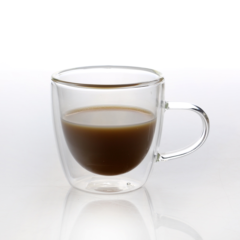 Double Wall Glass Cup Insulated Coffee Mug Thermo Espresso Glasses
