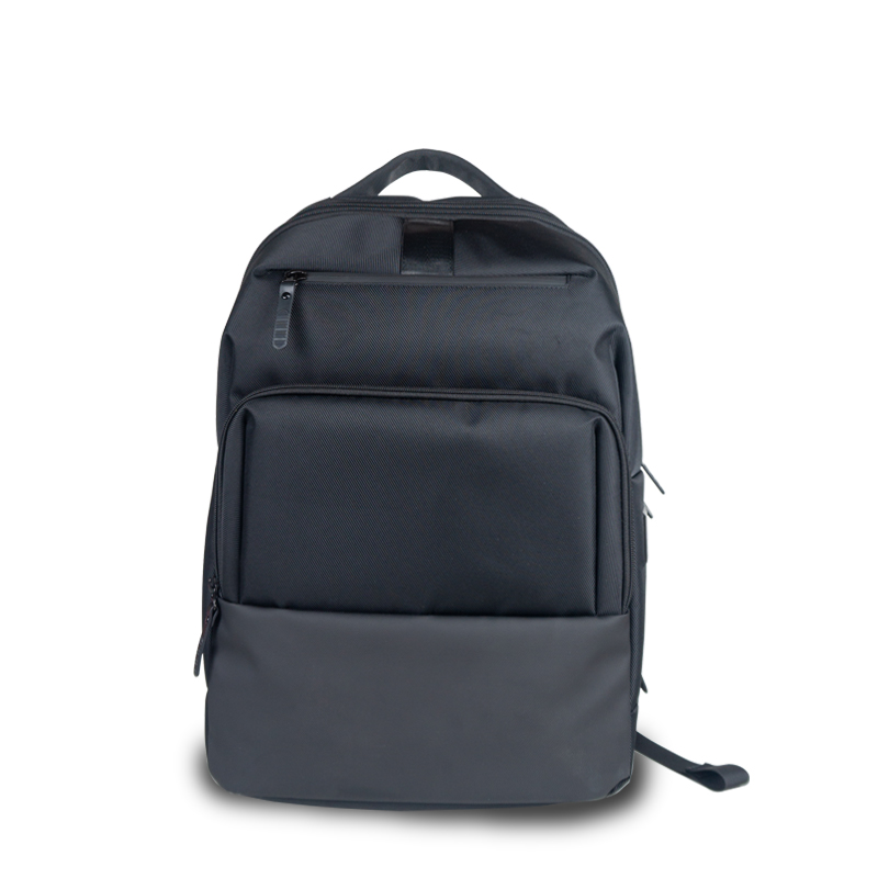 Water resistant computer bookbag premium promotional laptop backpack with USB charging port