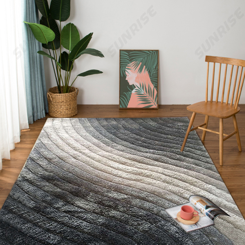 Soft &silk 3D design shaggy