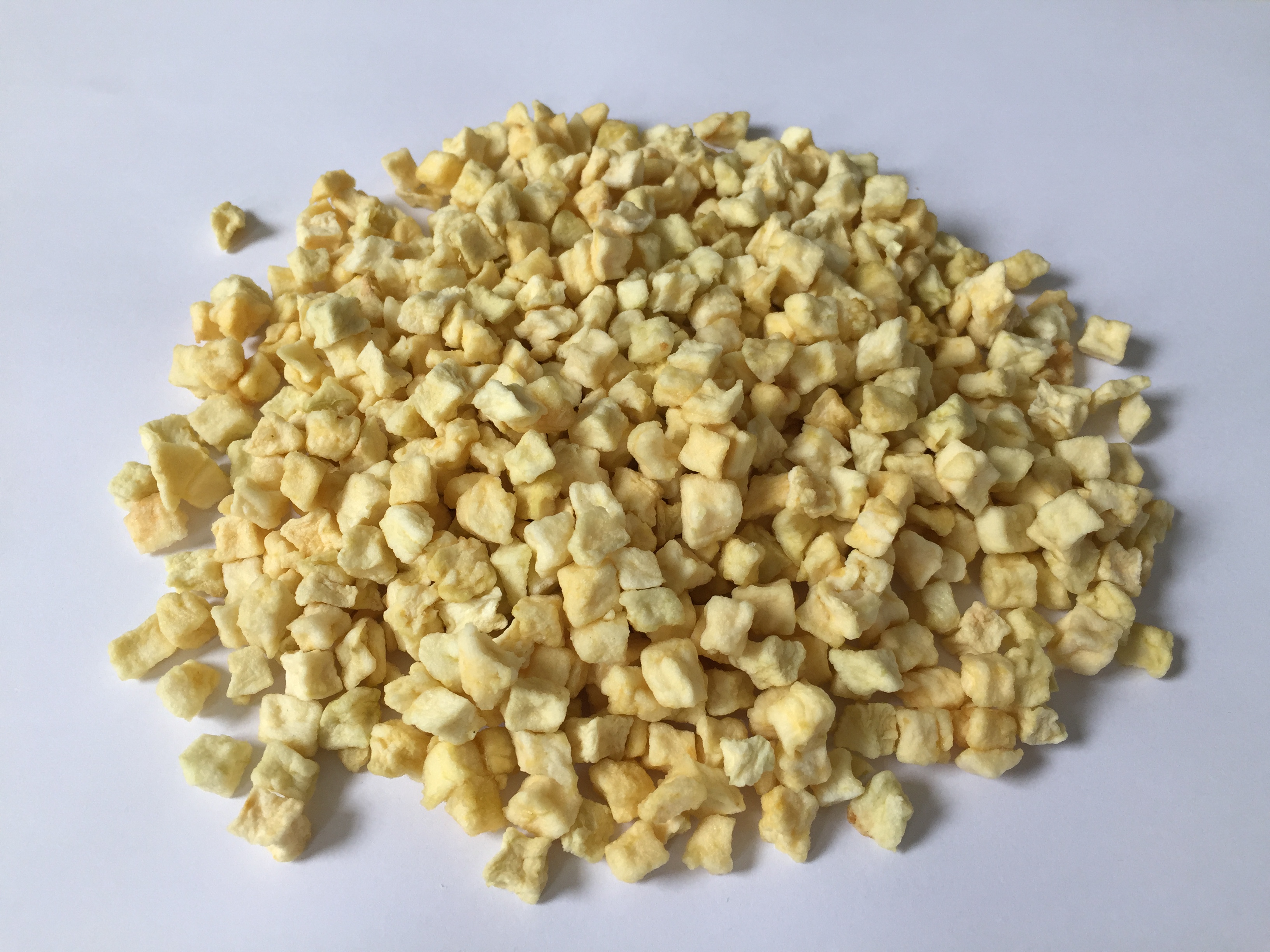 apple dice,dried apple dice