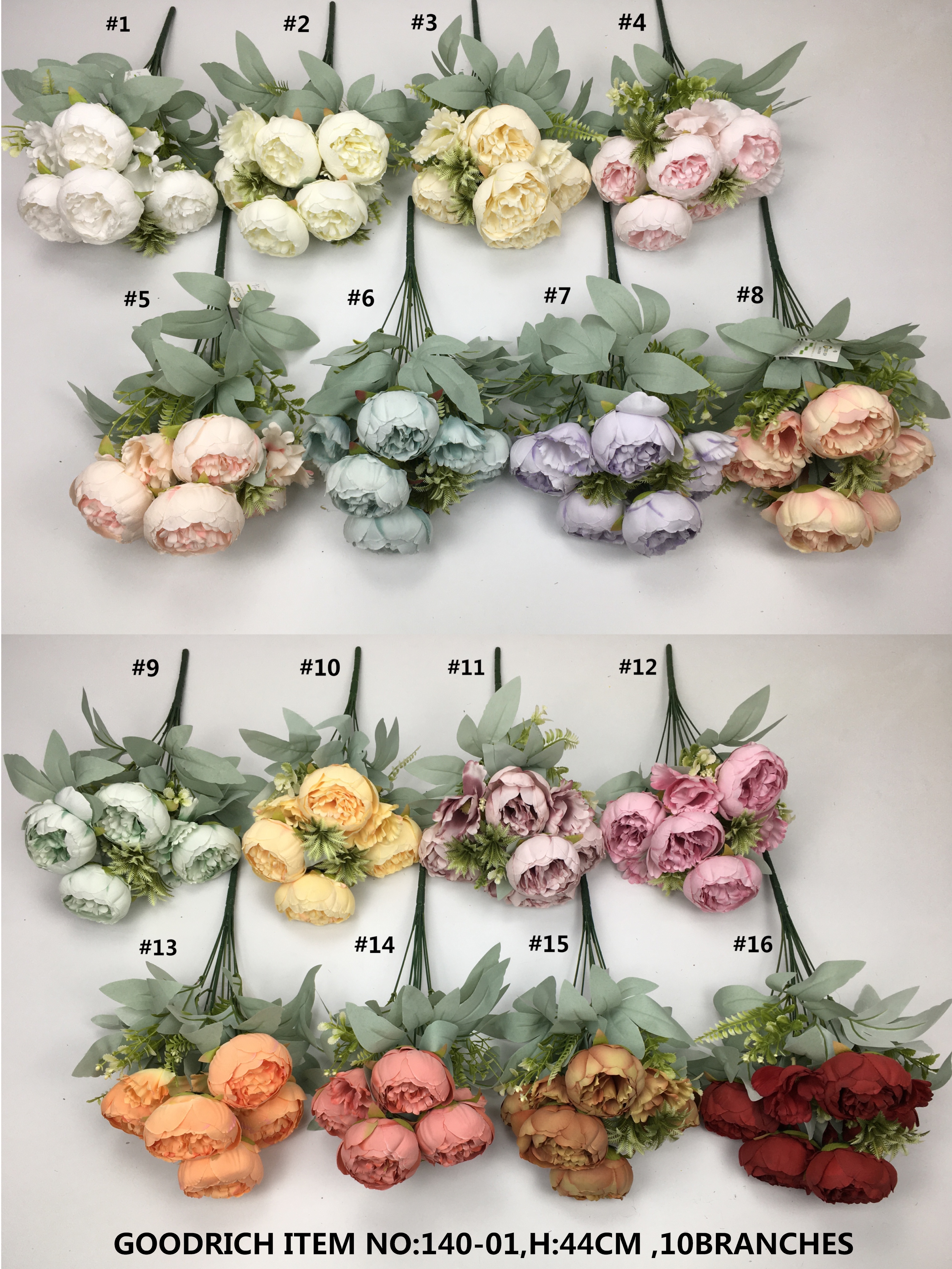 Artificial flowers,artificial plants,silk flowers,single flowers,rose,lily,peony