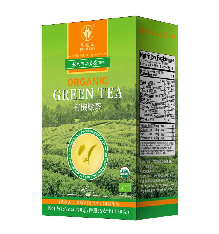 Tianhushan organic green tea