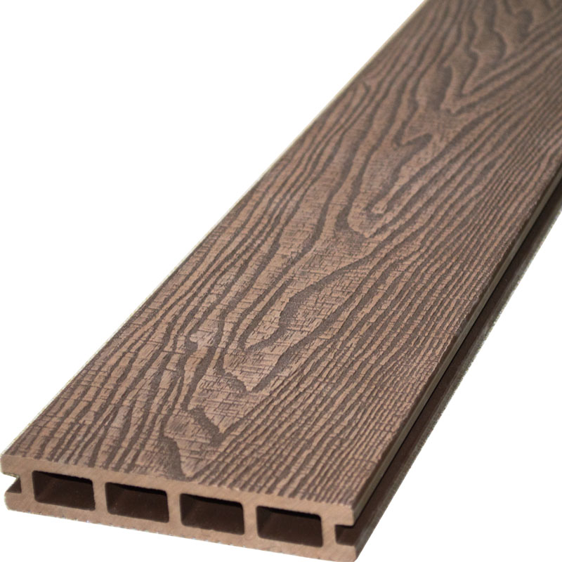 wooden plastic composite 146*25 wooden grain surface deep embossing