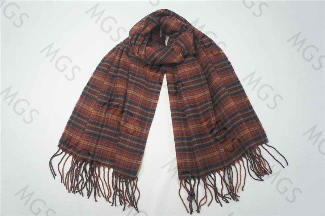 100%acrylic woven scarf