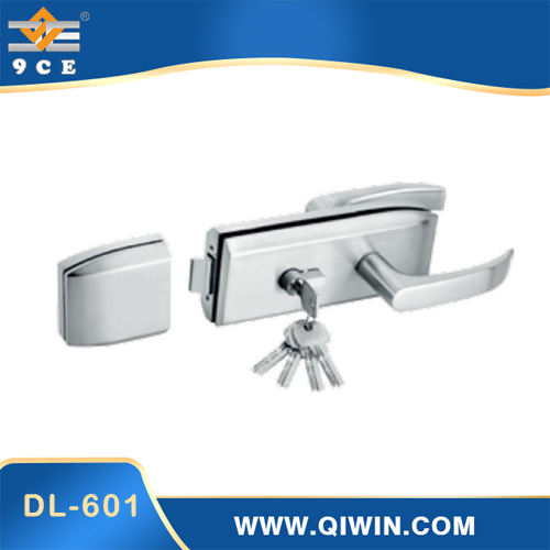 Glass door lock