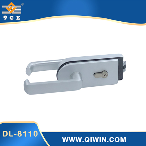 Glass door lock