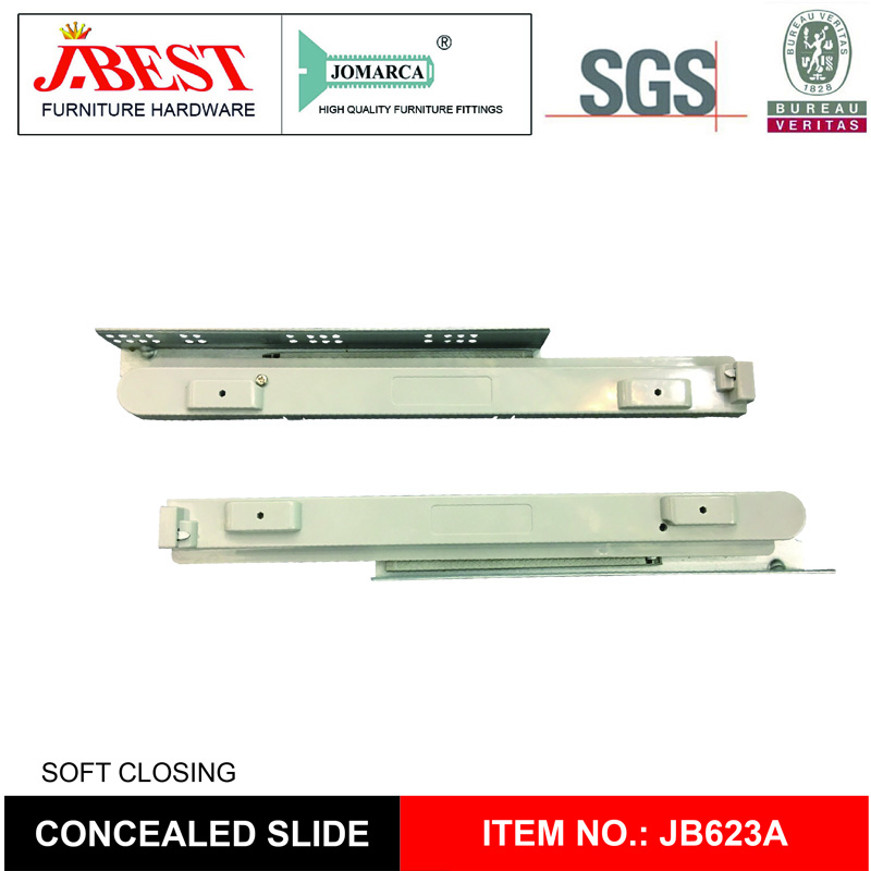 Soft closing slide/Concealed slide