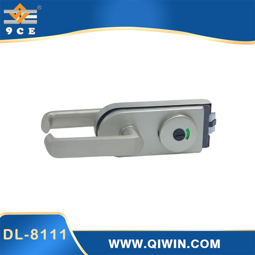 Glass door lock