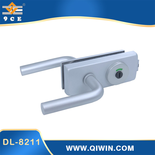 Glass door lock