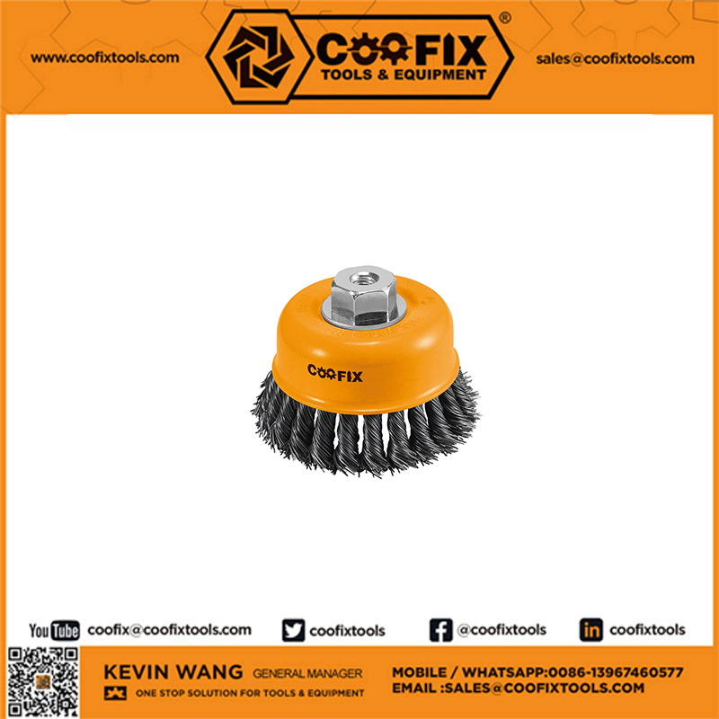 COOFIX TWIST KNOTTED CUP BRUS Hand toolsH NEW TYPE