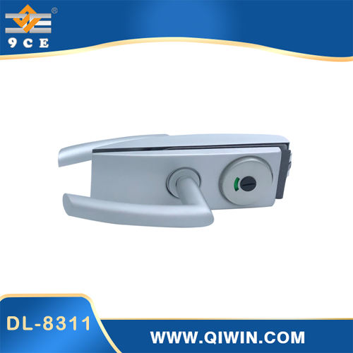 Glass door lock