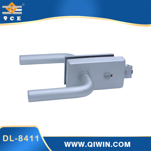 Glass door lock