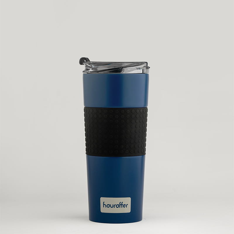 Silicone case stainless steel double wall vacuum tumbler GW-T006