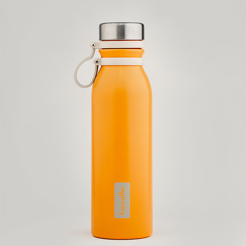 With handle led stainless steel double wall vacuum sports bottle GW-S018