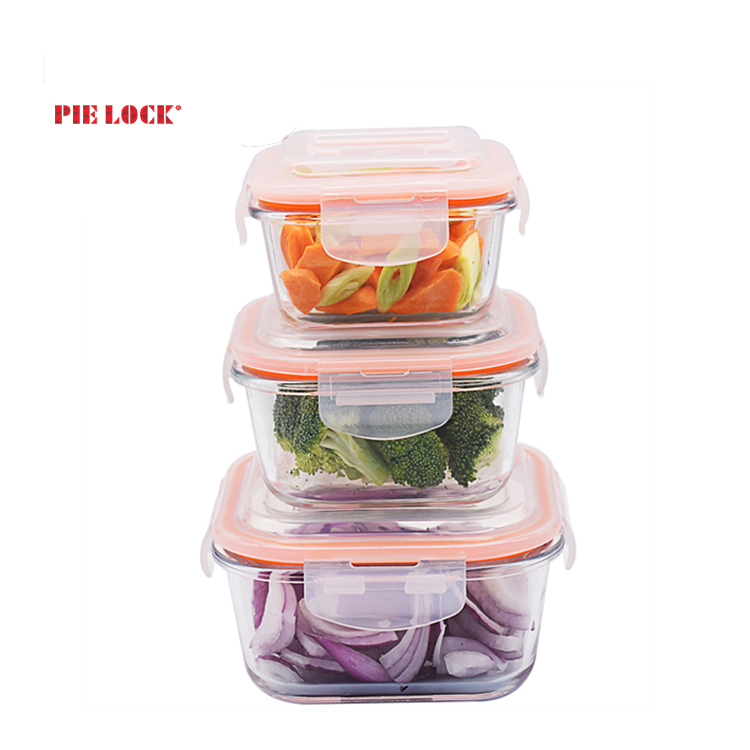 Glass food container,glass storage container,glass lunch box