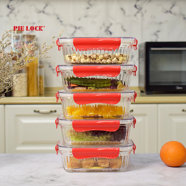 Glass food container,glass storage container,glass lunch box