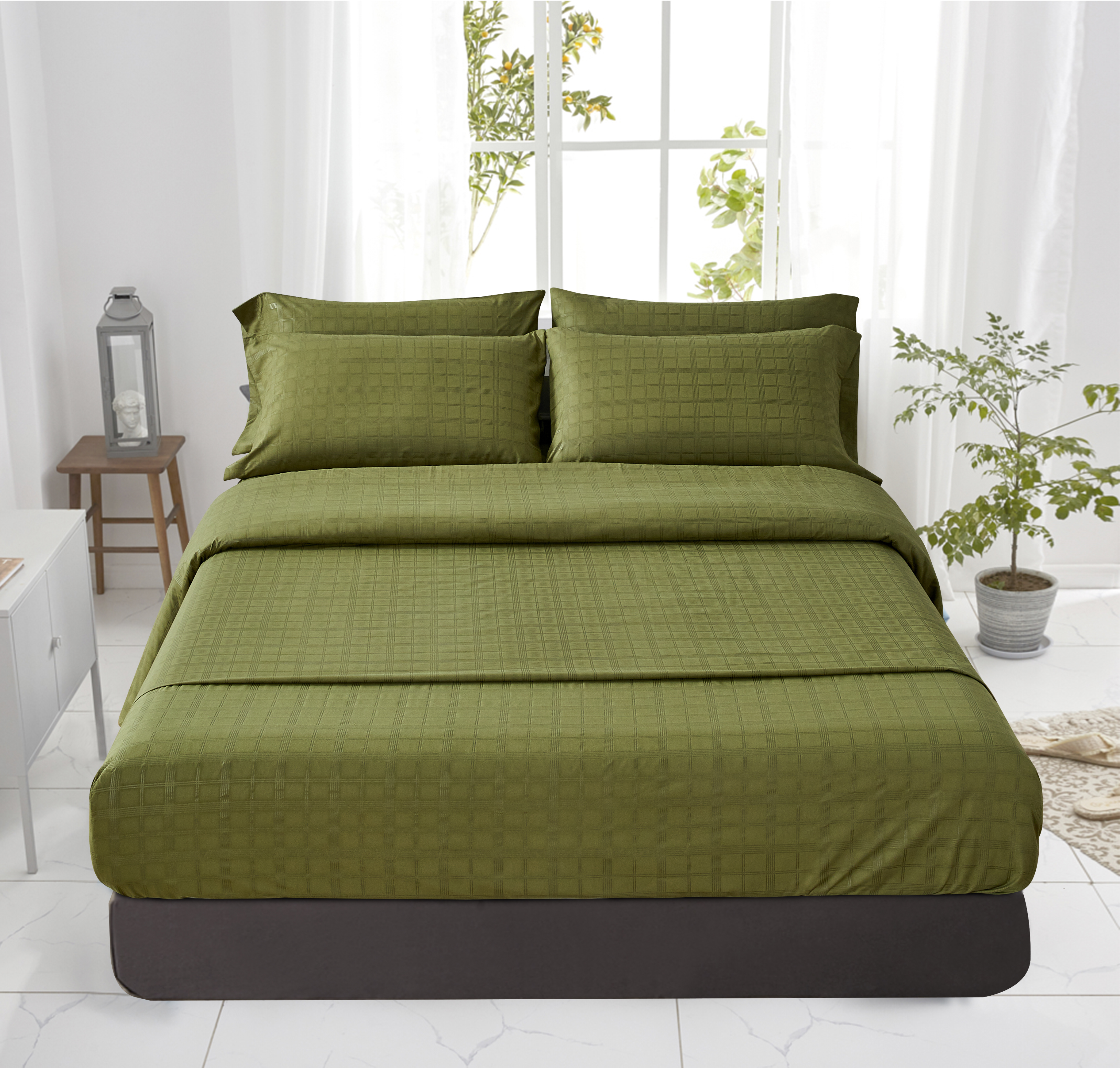 Embossing fabric sheet sets