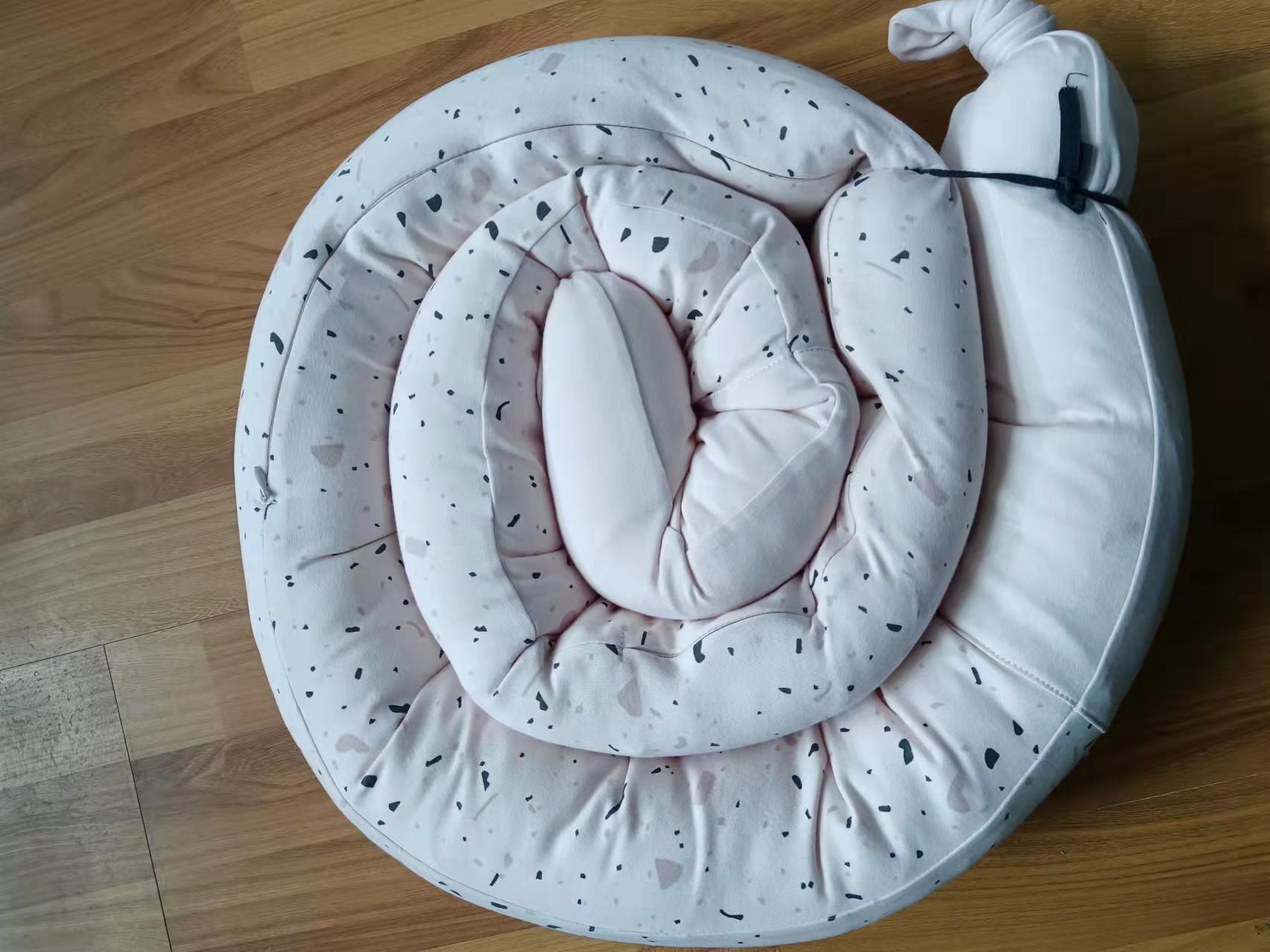 Baby snake pillow