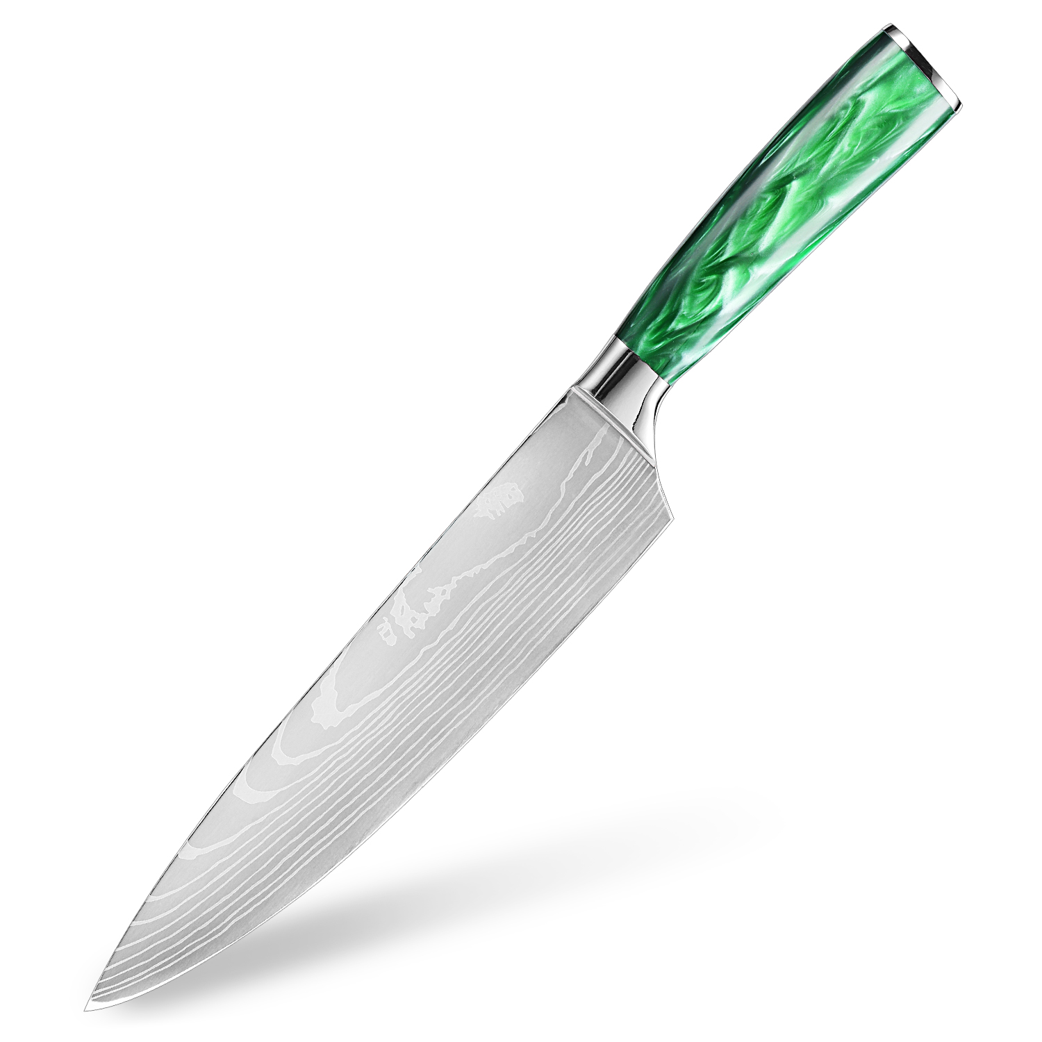 Damascus Japanese Kitchen knives set multifunctional cooking knife laser steel chef knife