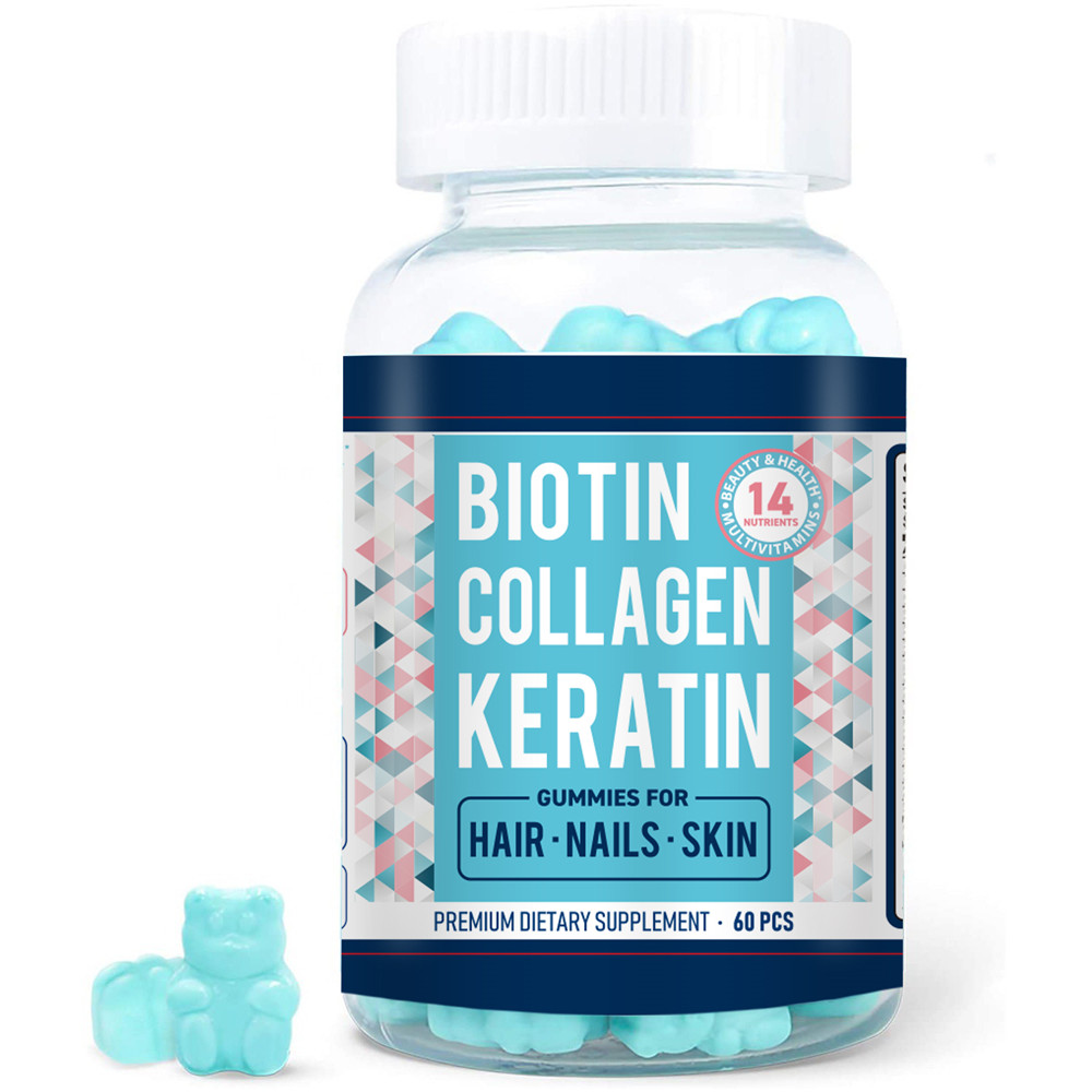Biotin hair growth gummies