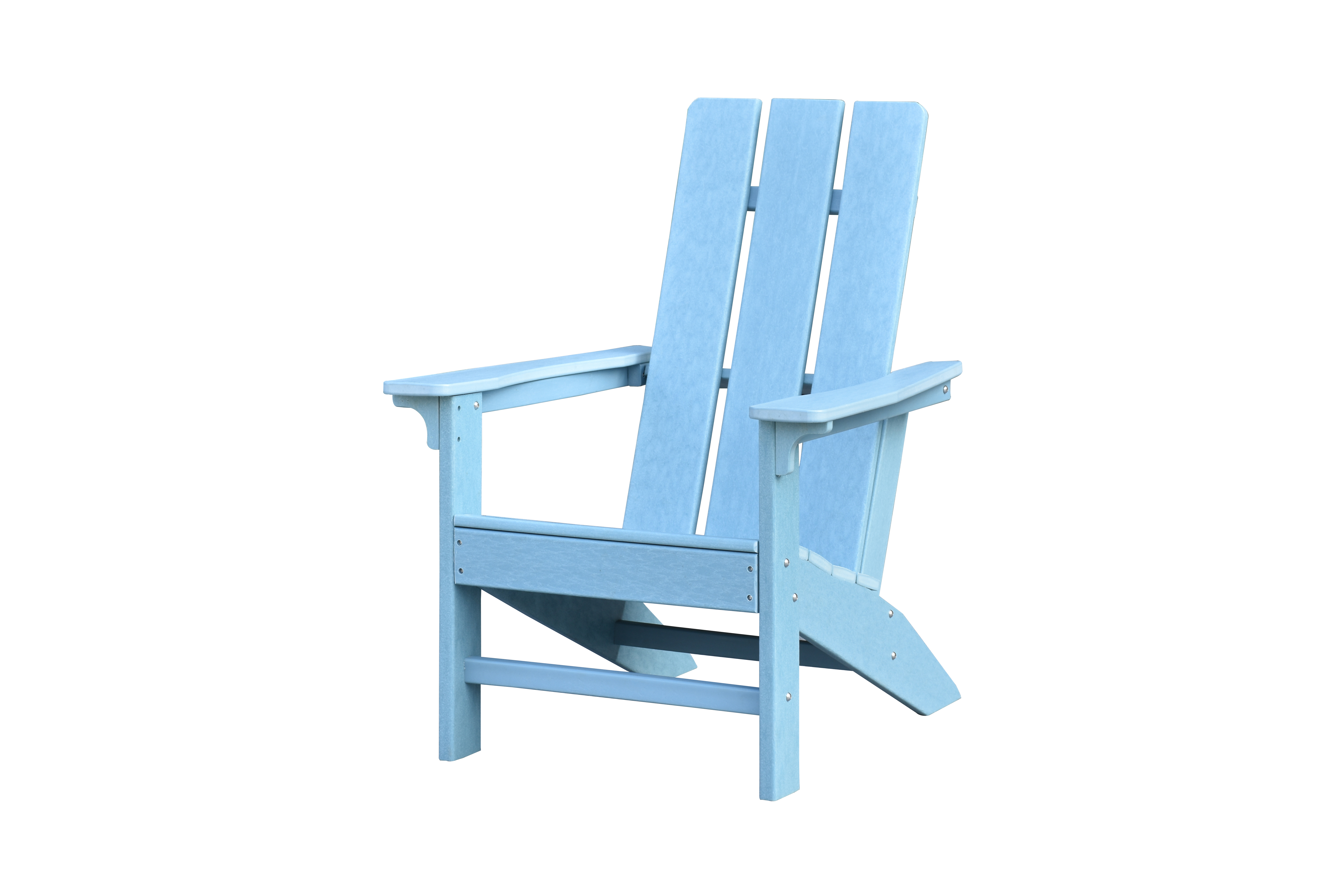 HDPE flat back chair