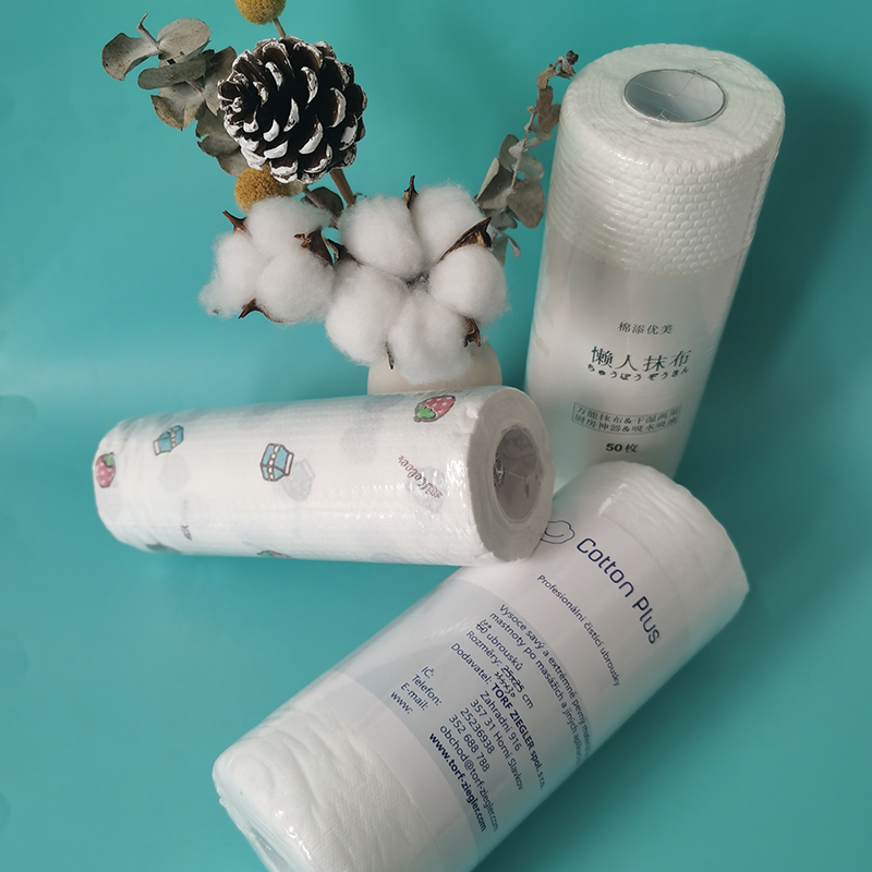 Spunlace kitchen wipes, nonwoven kitchen roll,disposable dish cloth