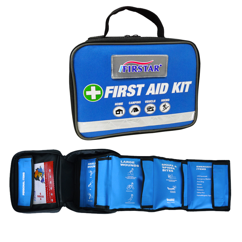 Portable Emergency First Aid Kit Camping For Home Vehicle Hiking Sports Survival Combat FAK