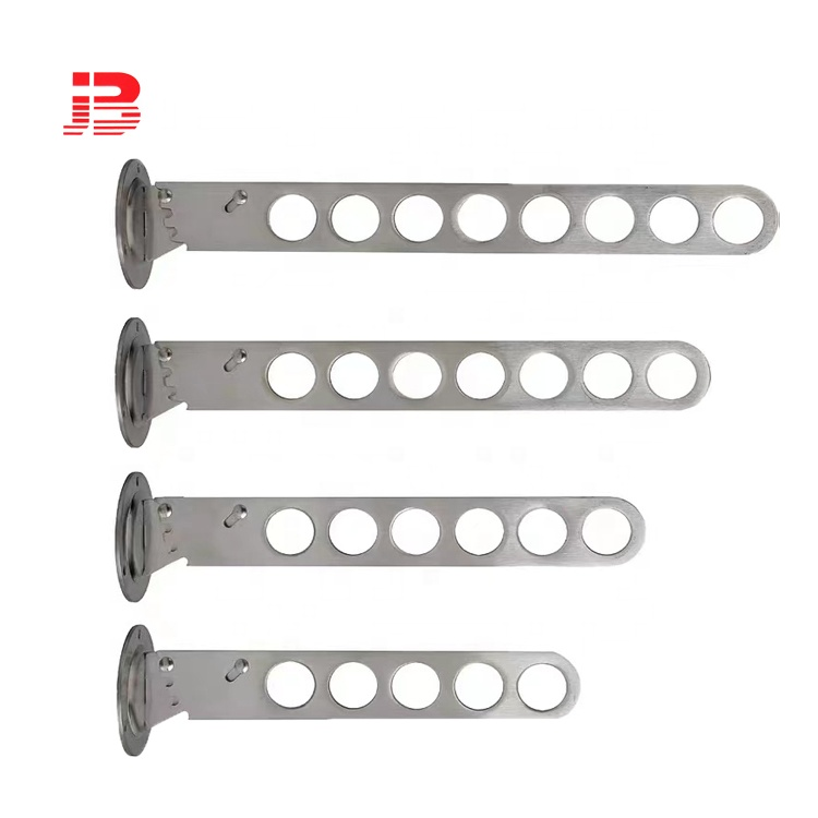 Metal Chrome Wall Mounted Holes Round Hanger Hook