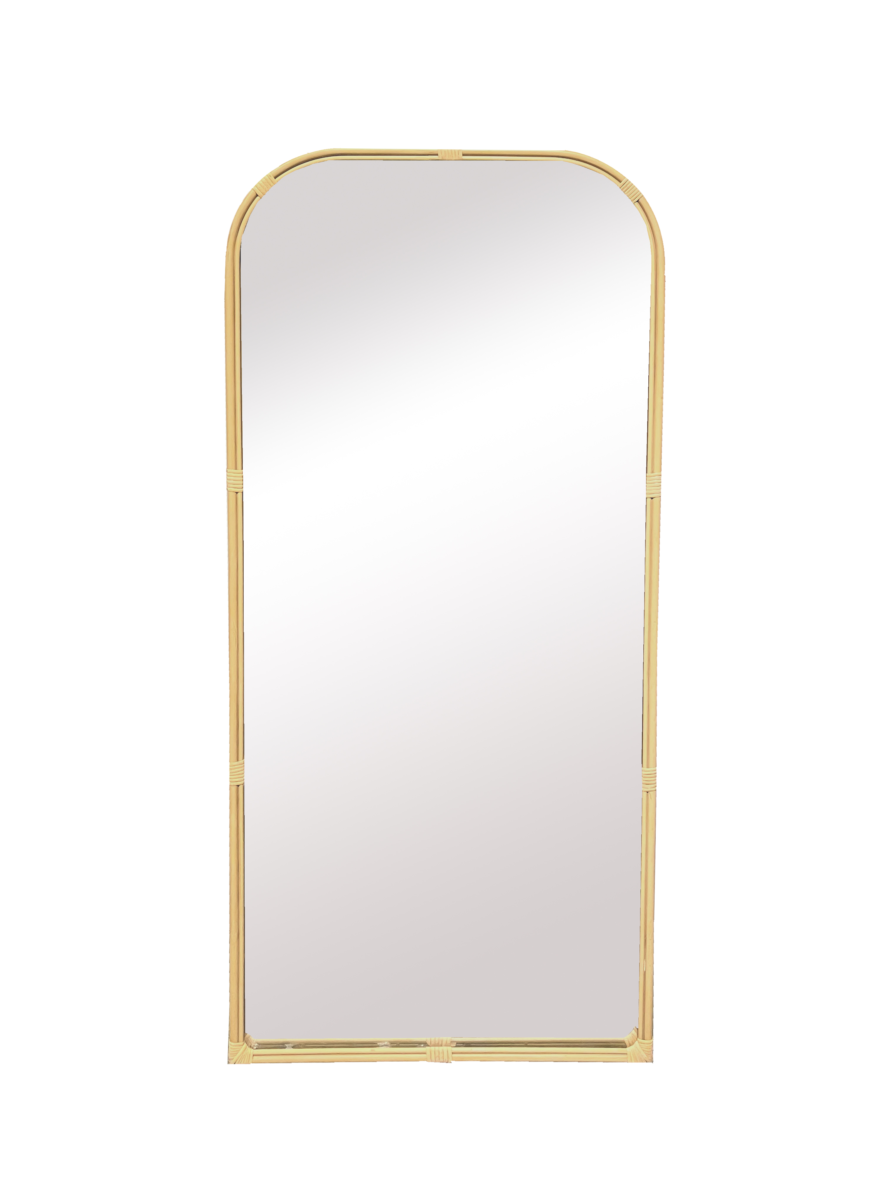 wooden framed mirror