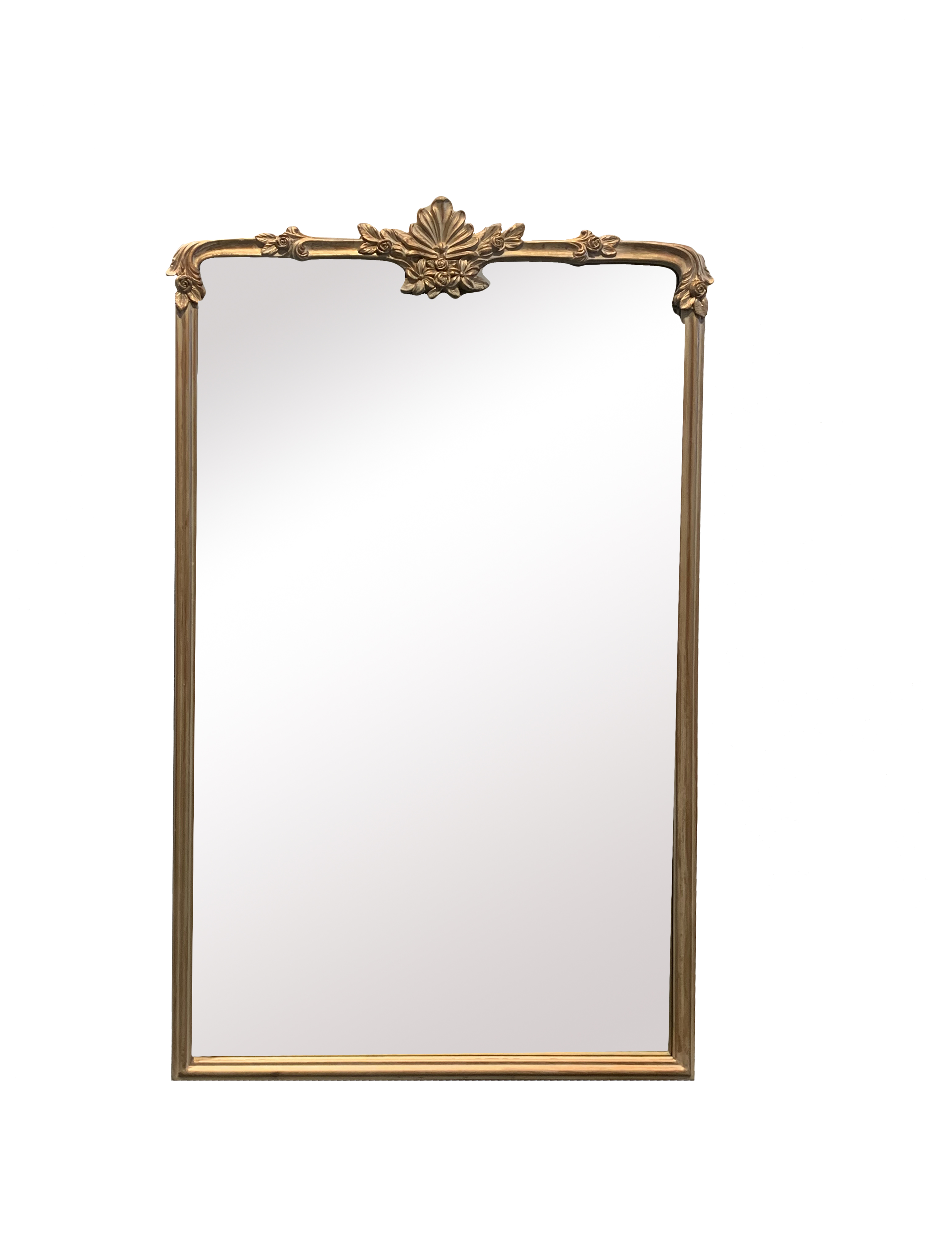 Metal framed mirror