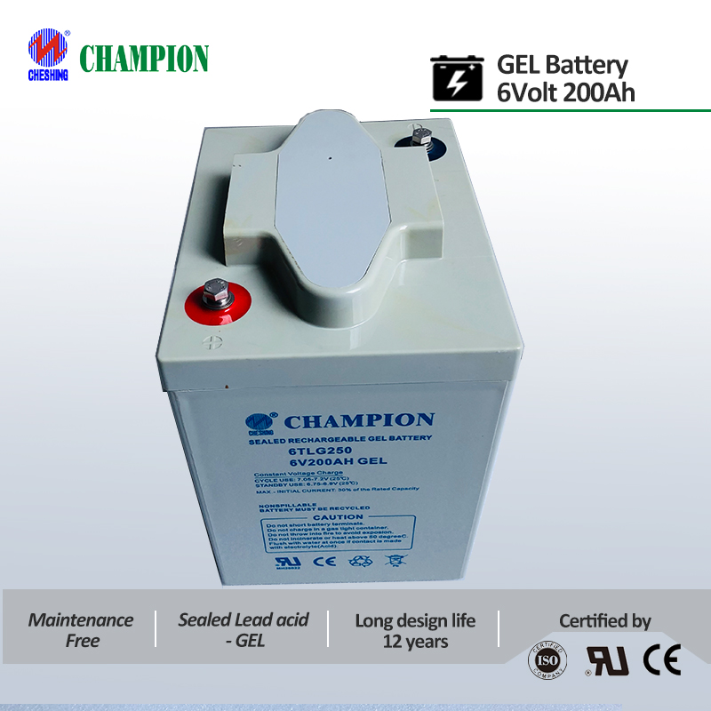 Champion 6V200AH GEL Battery|Solar Battery|DeepCycle battery|SMF Battery|Golf-Car Battery
