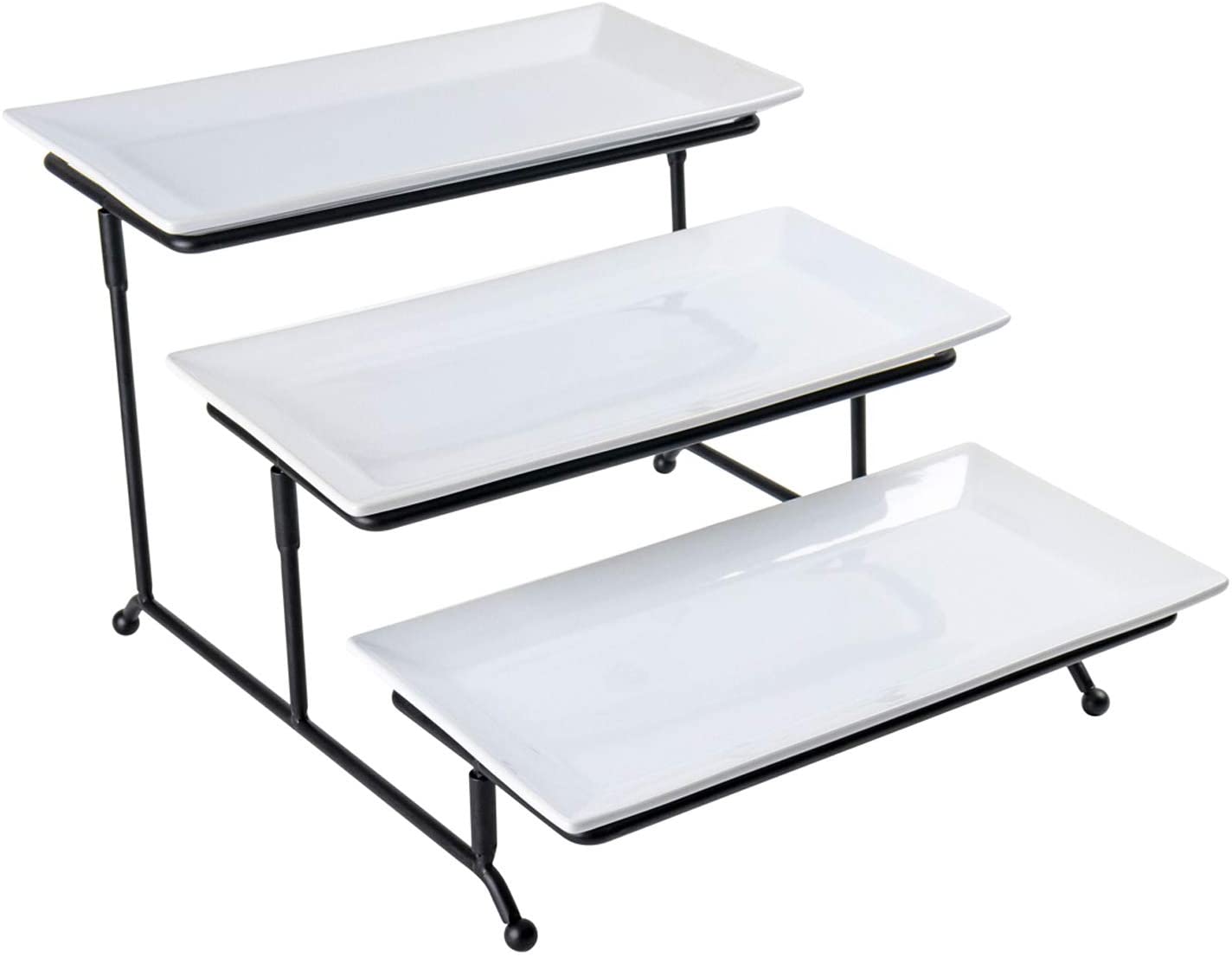 Ceramic serving ware 3 Tier Rack Stand