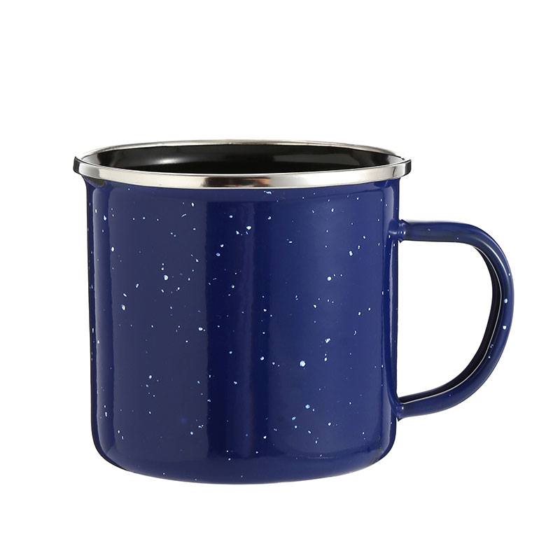Metal stainless steel travel coffee camping enamel mug cup