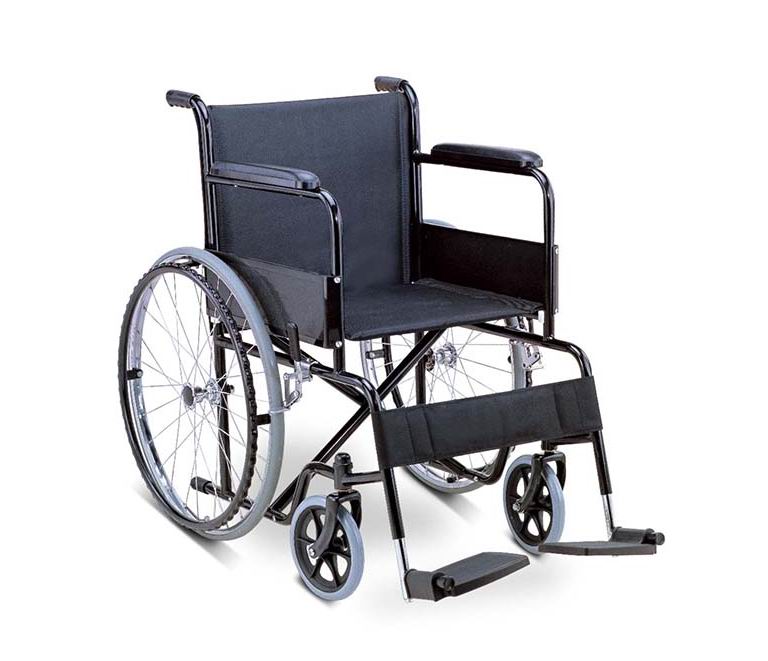 Steel wheelchair