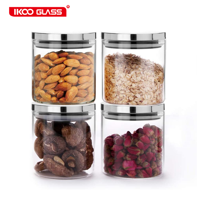 glass food jar