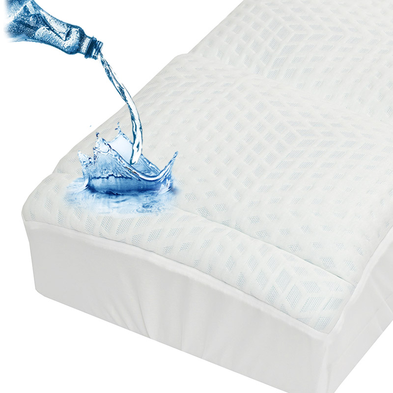 double jacquard knit quilting waterproof mattress protector