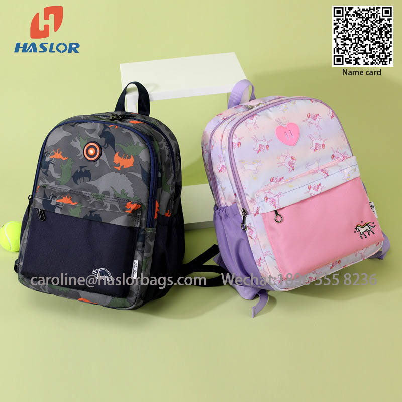 New arrival cute latest school bag for children Korean style waterproof kids backpack unisex