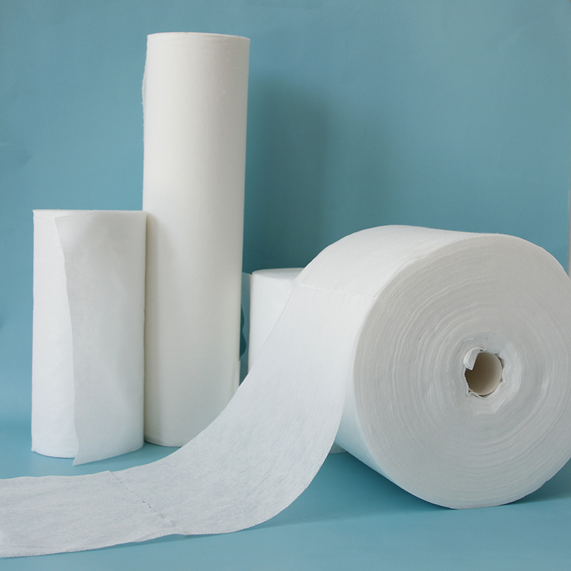 Cotton tissue roll, dry wipes roll, spunlace nonwoven wipes