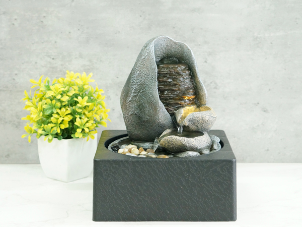 table top water fountain