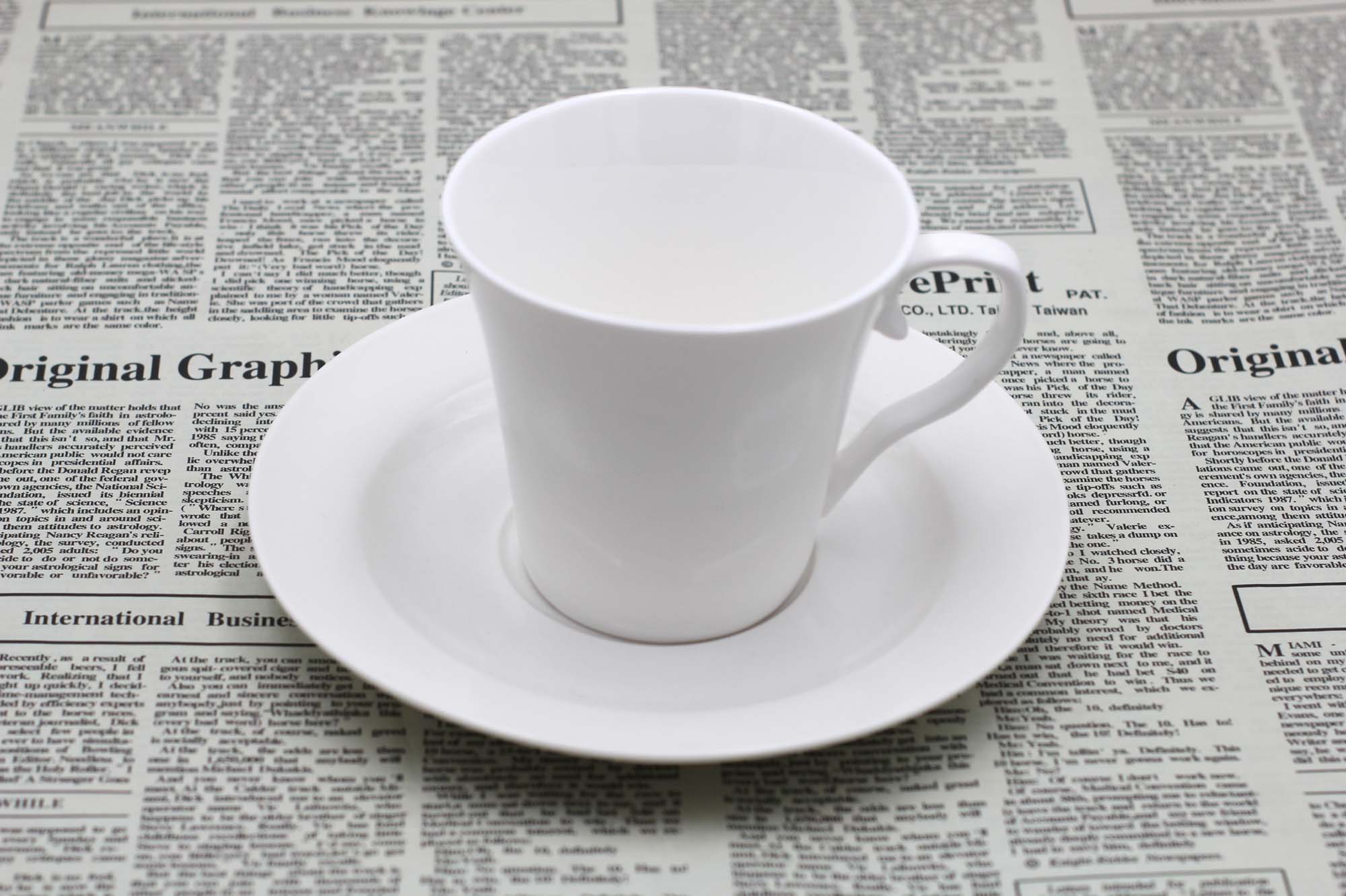 Cup and saucer
