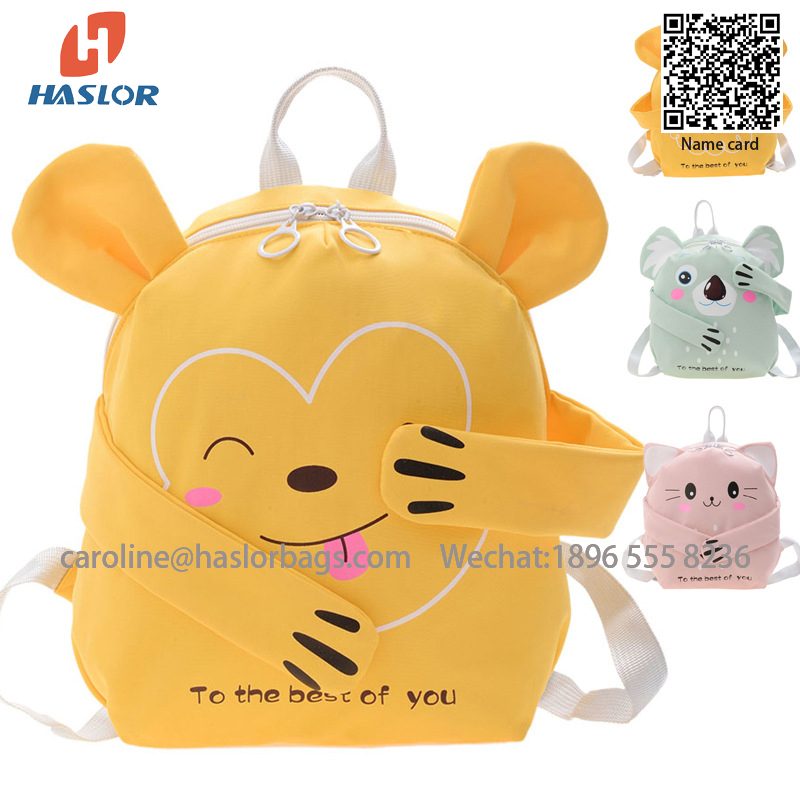 New backpack cartoon cute Children schoolbag kindergarten 3-5 years old boy girl bags