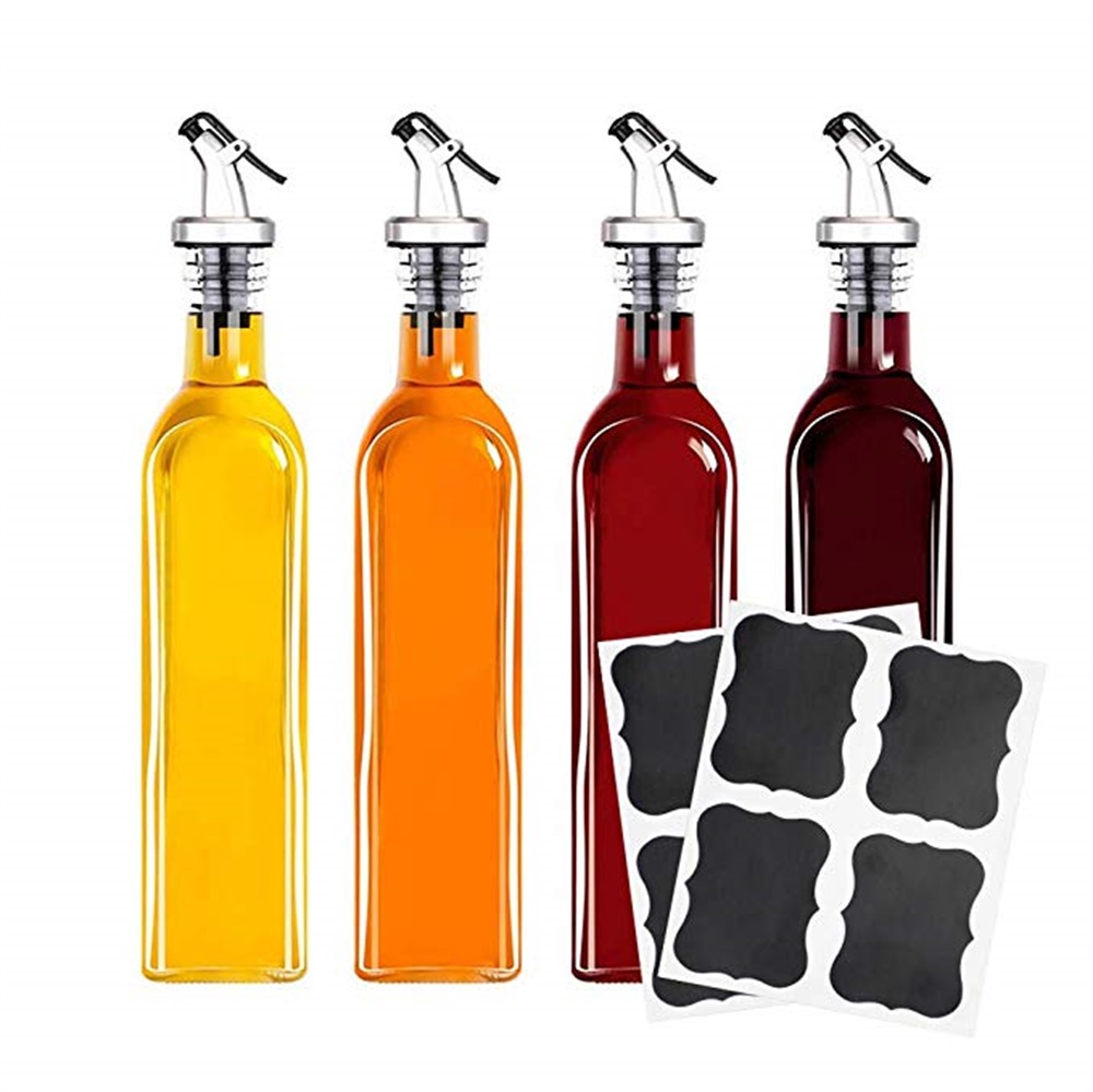 Glass Oil Bottles Oil Jars